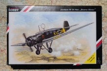 images/productimages/small/Junkers W34 Hau Bramo Motor Special Hobby SH72061 voor.jpg